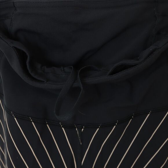 LULULEMON 2018 Speed Wunder Tight Reflective 28" 2 Striped High Beam Black B57 - Picture 5 of 6